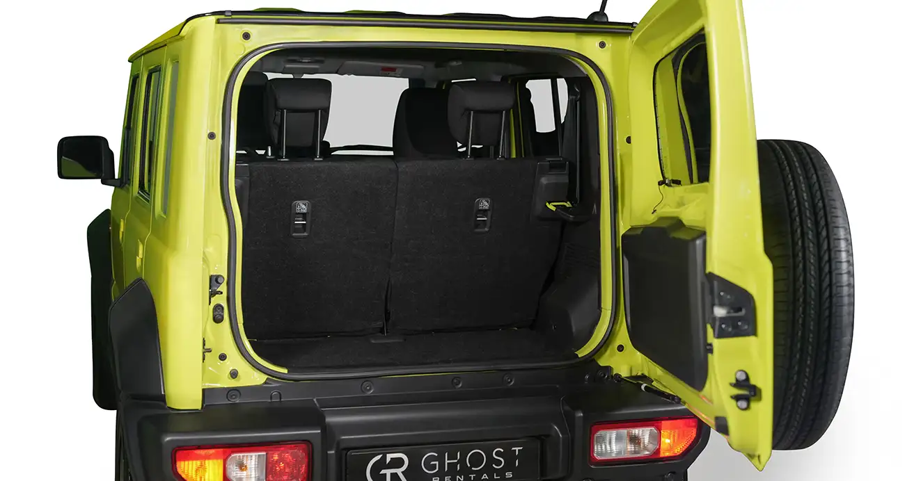 Suzuki Jimny 4x4 Dubai Suzuki Jimny rental Dubai—reliable 4x4 for sand and city streets