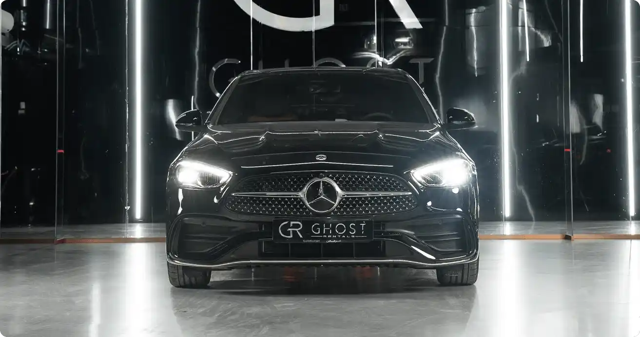 Luxury Mercedes C200 Hire Dubai - Book Now Dubai luxury Mercedes C200 rental - Book your premium C-Class sedan for business trips or leisure travel in Dubai