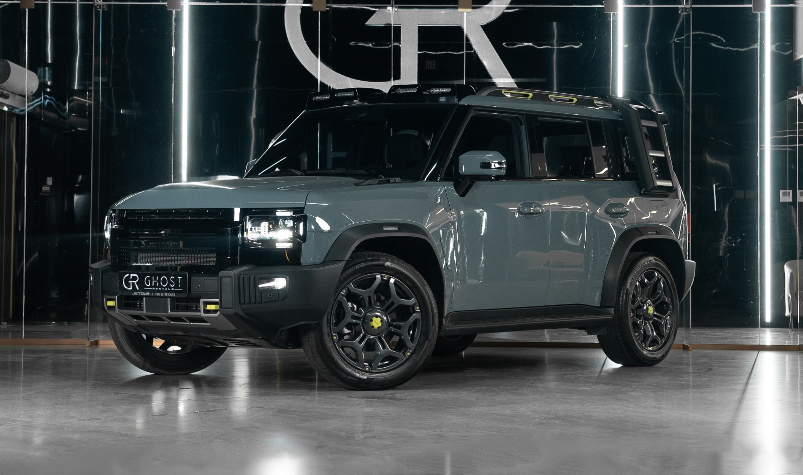 JETOUR T2 rental SUV ready for pick-up with daily rates, clean and fueled