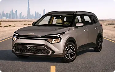 Ideal family 7-seater Kia Carens for rent in Dubai