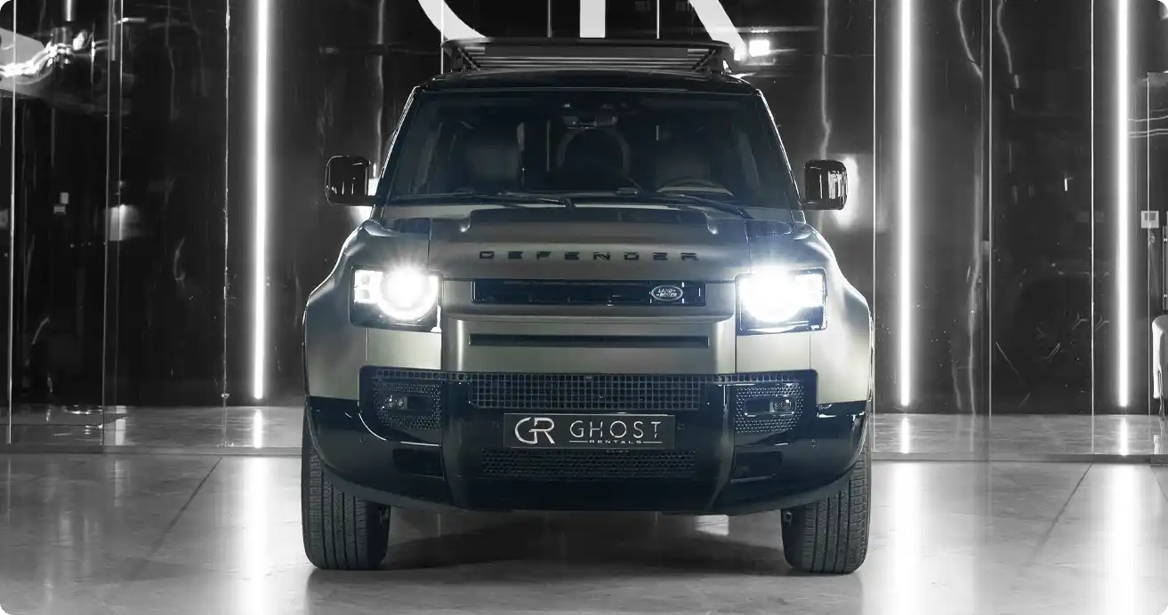 Dubai Defender 110 Rental | Competitive Prices & Easy Terms Land Rover Defender 110 car rental in Dubai - Competitive prices, flexible terms, deposit-free options