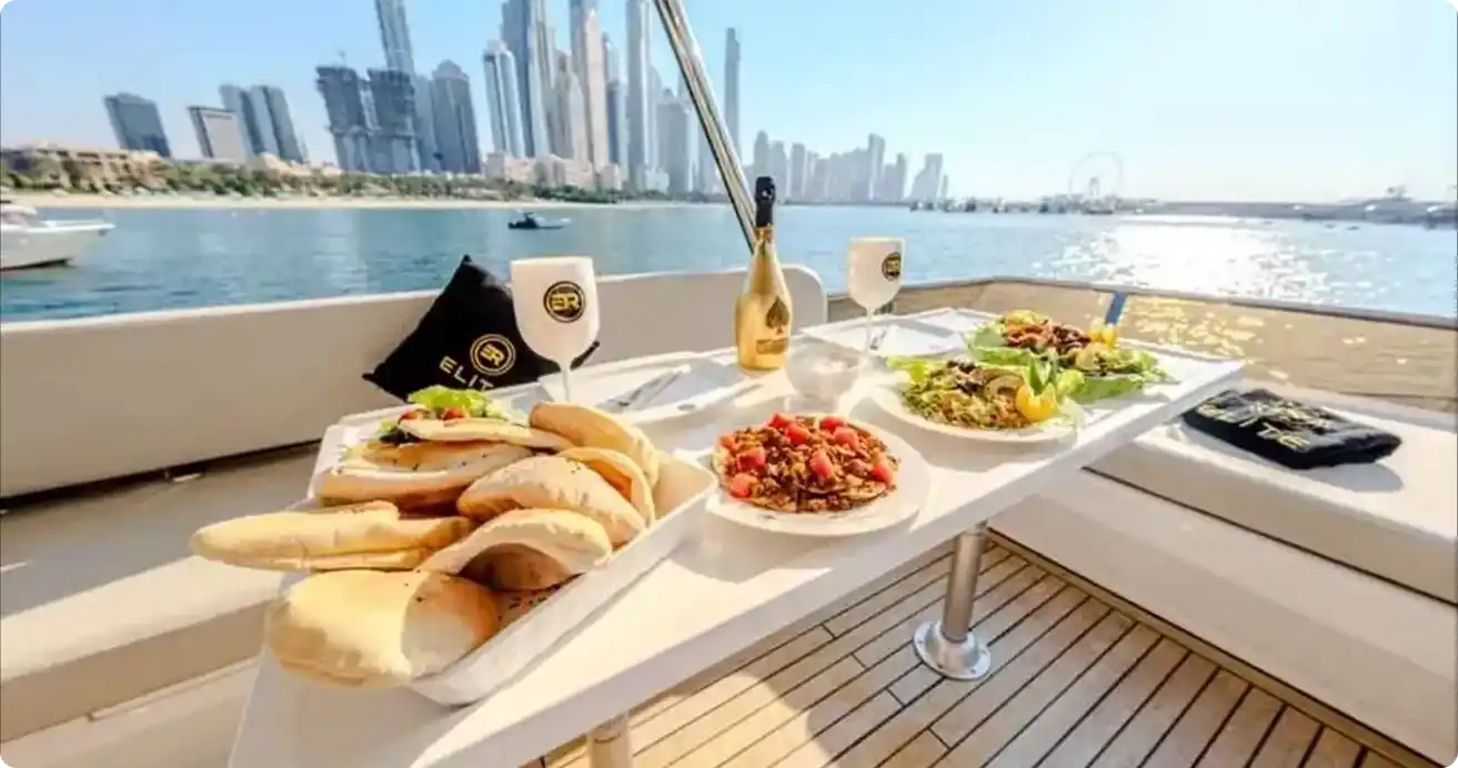 Rent Montclaire X70 yacht in Dubai for parties and celebrations