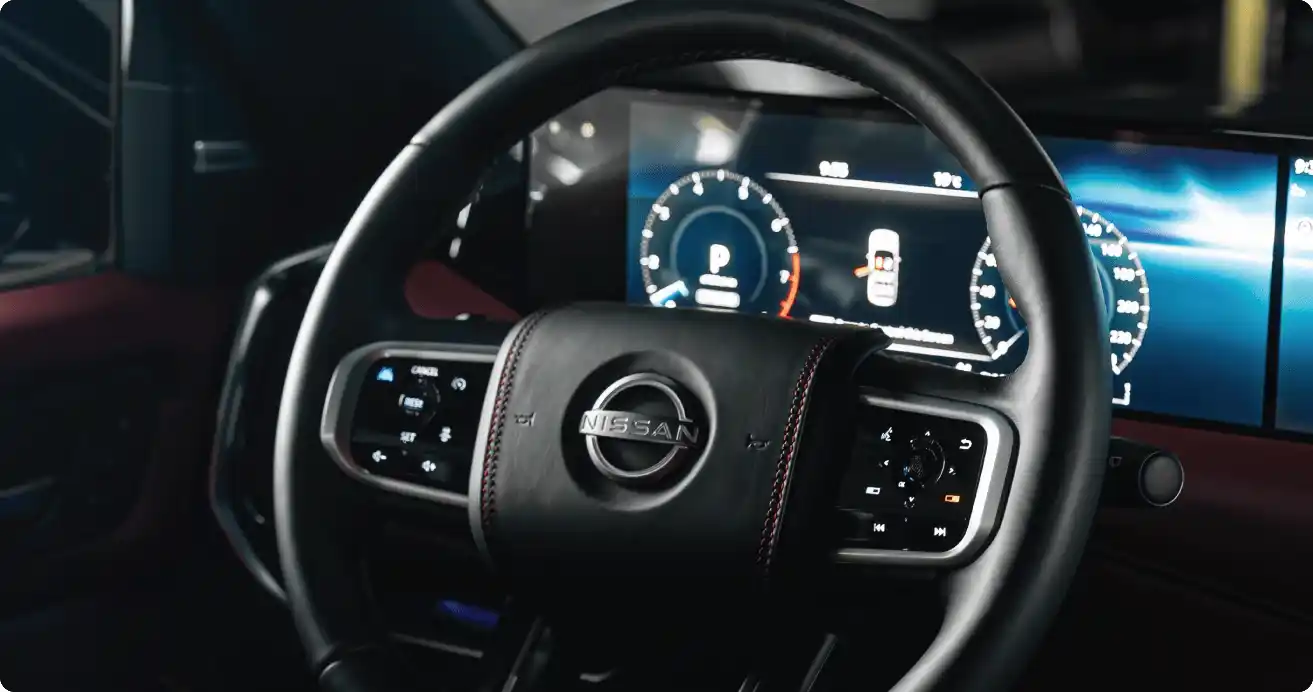 Nissan Patrol hire in Dubai Nissan Patrol off-road ready at Dubai desert hire service