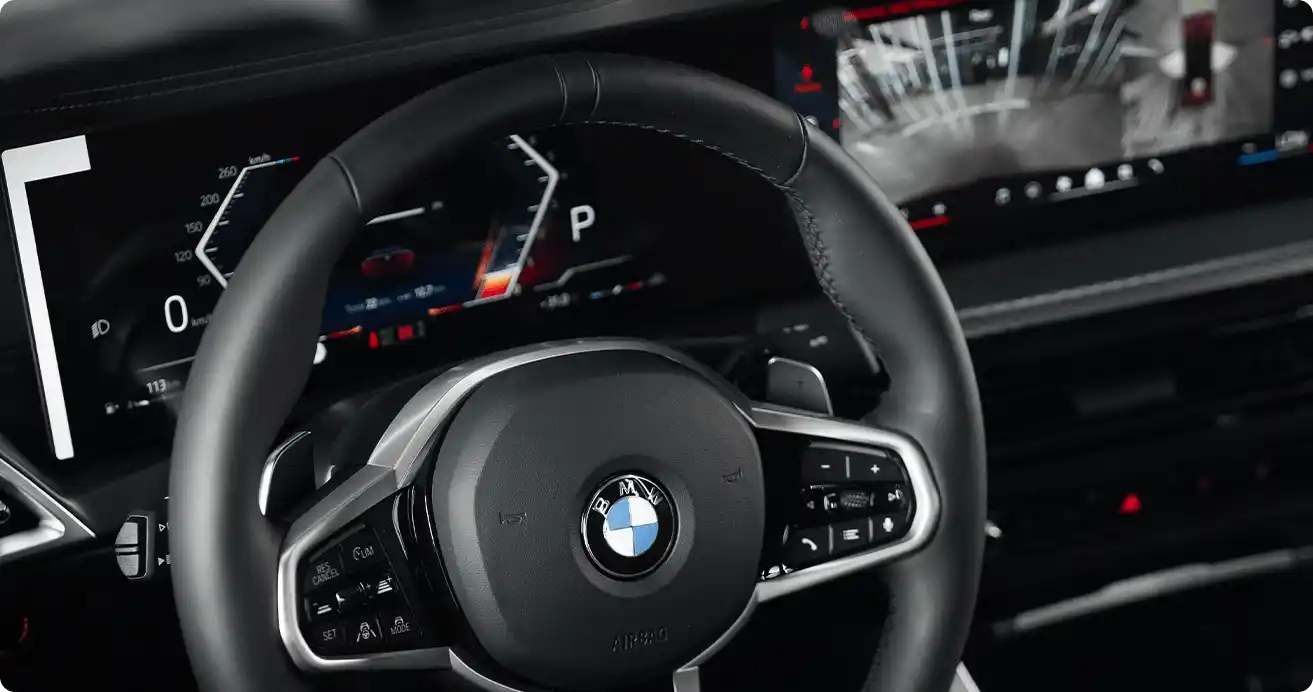 Red BMW 430i M Sport Rental Dubai - Luxury Sports Cars BMW 430i M Sport Red Convertible rental Dubai - Luxury sports car hire with professional service and support