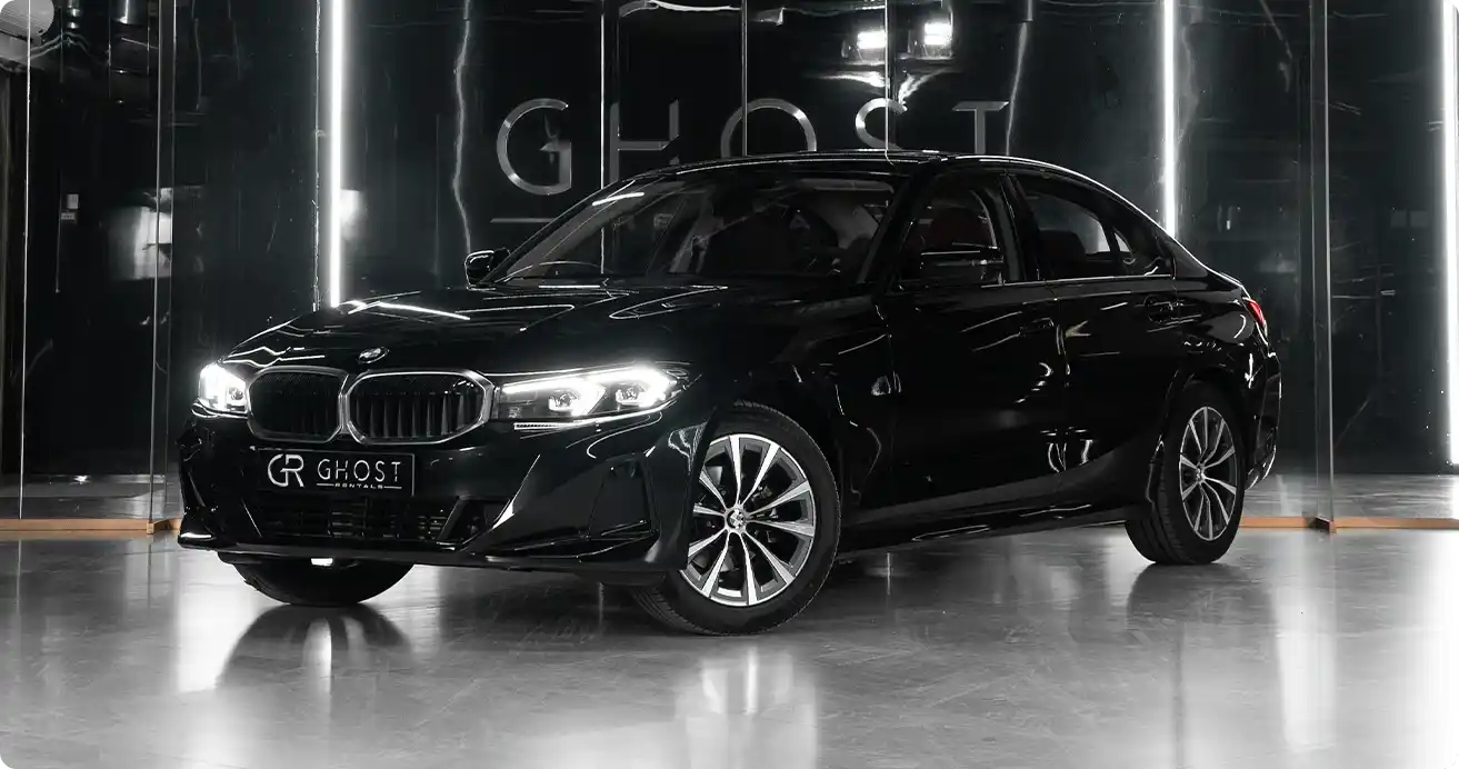 BMW 3 Series rental Dubai - Premium sedan hire with daily, weekly & monthly packages available