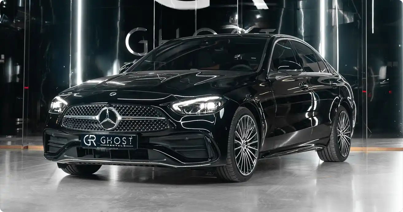 Dubai Mercedes C200 Car Rental - Premium Service Mercedes-Benz C200 rental Dubai - Experience premium luxury car hire with professional service and competitive rates