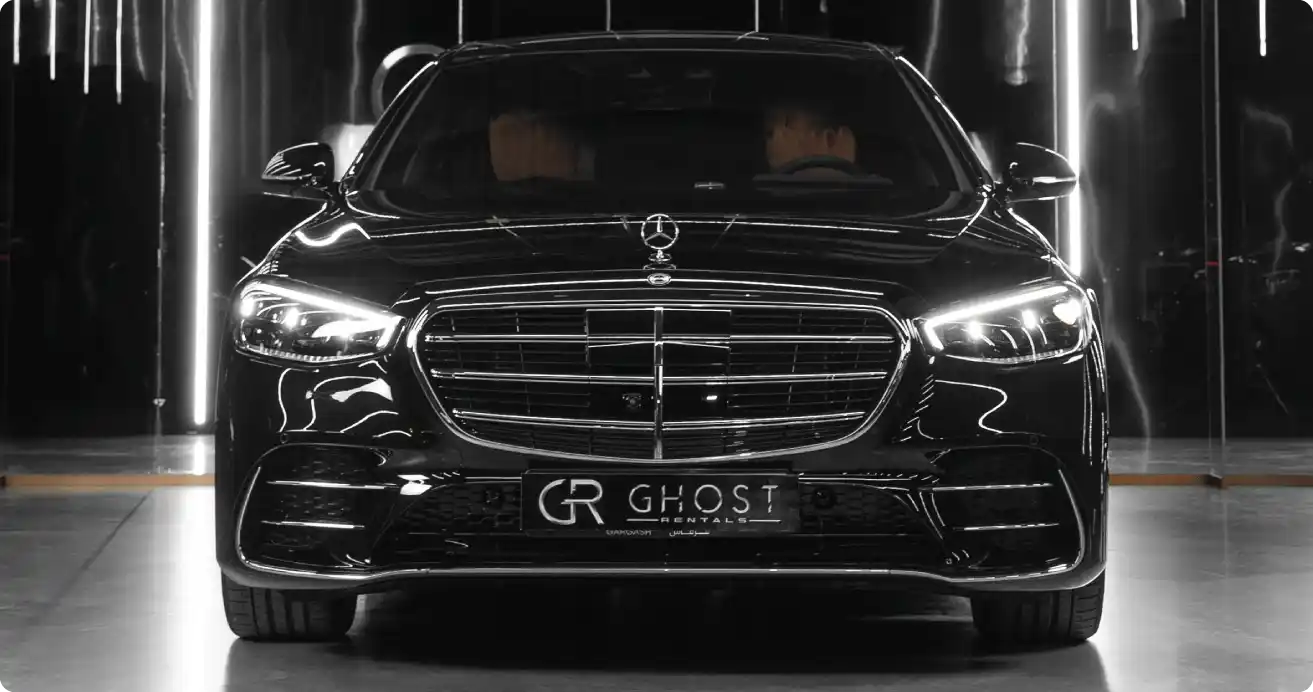Rent Black Mercedes S500 2025 Dubai | Luxury Rental Black Mercedes-Benz S500 2025 for rent in Dubai - Premium luxury sedan rental