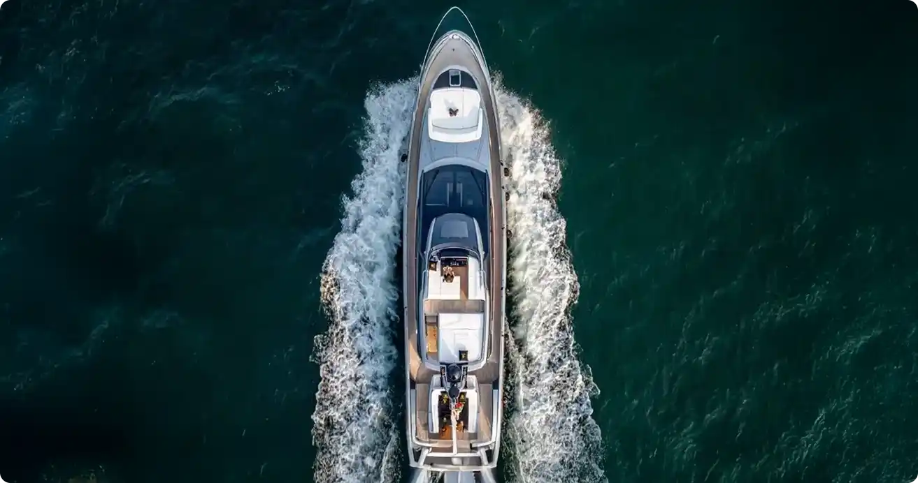 Explore Dubai waters when you rent a Riva 750 yacht