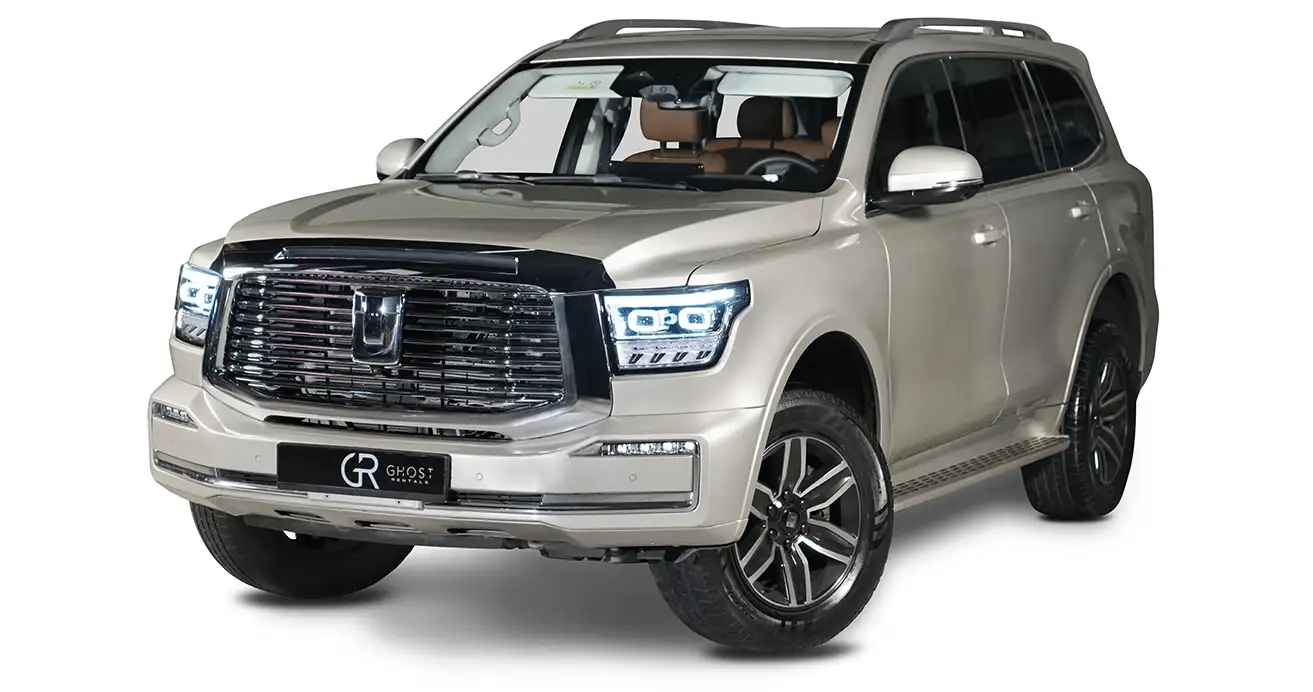 Tank 500 premium 4x4 rental in Dubai for city and desert
