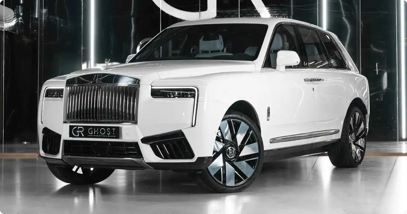 Premium Rolls-Royce Cullinan rental Dubai - Best looking luxury SUV with competitive pricing