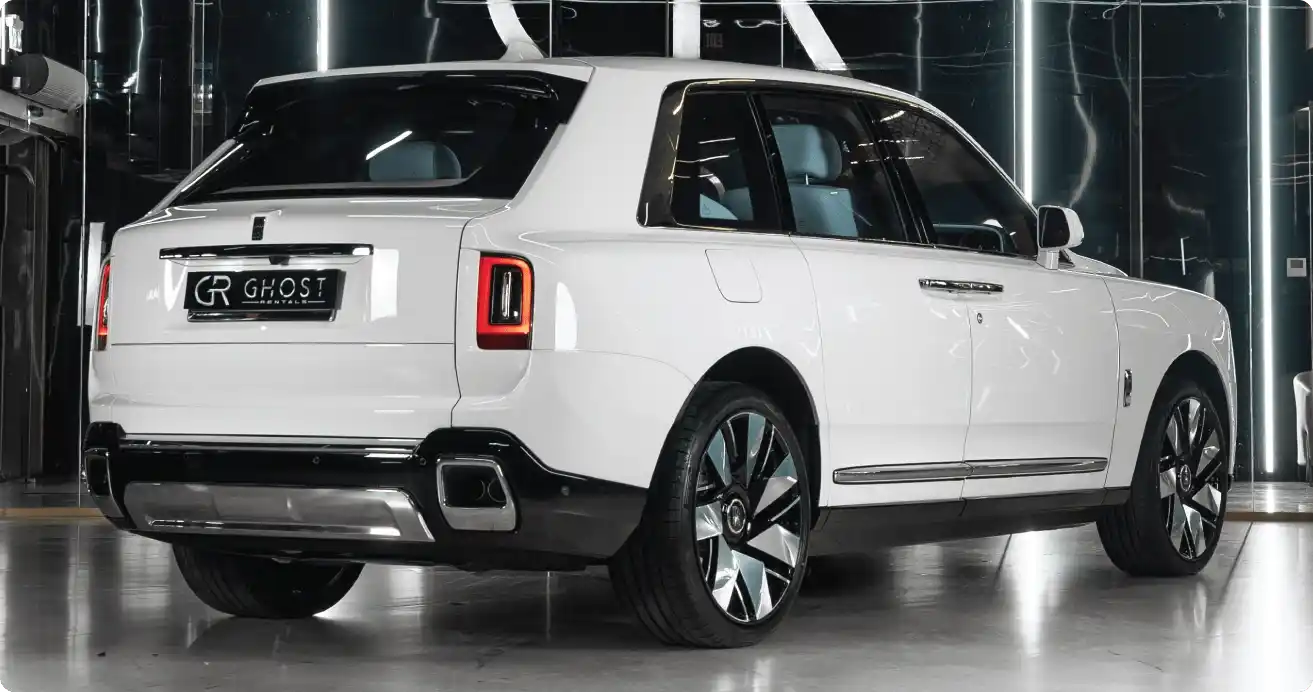 Rent luxury Rolls-Royce Cullinan in Dubai - Premium SUV rental with competitive UAE pricing