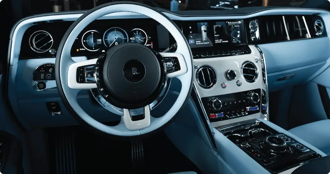 Rolls-Royce Cullinan Dubai rental - Luxury SUV with exceptional comfort and prestige styling