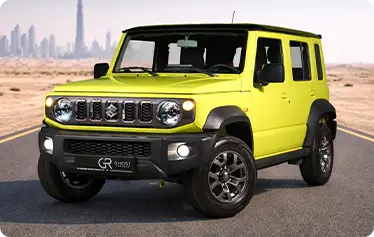 Suzuki Jimny rental in Dubai ready for city and desert drives